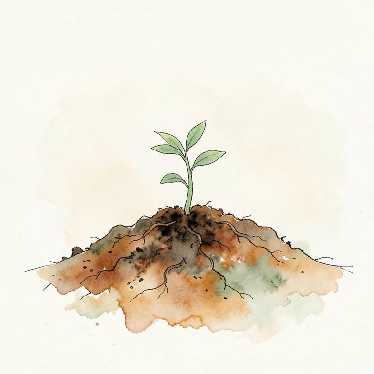 Illustration of Garden Soil
